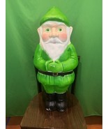 ⭐️ Vintage Blow Mold 28&quot; Union Products Don Featherstone Leprechaun Gnom... - $130.89