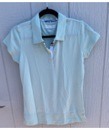 Pebble Beach Womens Golf Mint Polo Shirt S Short Sleeve Performance  NWT - £19.65 GBP