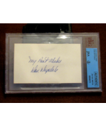 DON DRYSDALE 3 X WSC LA DODGERS HOF SIGNED AUTO VINTAGE INDEX CARD JSA B... - €103,16 EUR