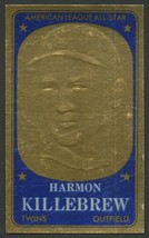 1965 TOPPS Embossed Gold Foil Card #56 Harmon Killebrew Minnesota Twins HOF - £7.55 GBP