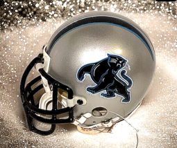 Carolina Panthers 1995 Rare Alternate Logo Design Football Mini Helmet - £66.54 GBP