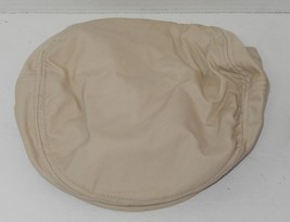 WOMENS Newsboy Cabbie Driver STYLE khaki CAP HAT OSFM - $279.66 MXN