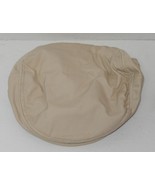 WOMENS Newsboy Cabbie Driver STYLE khaki CAP HAT OSFM - €12,65 EUR