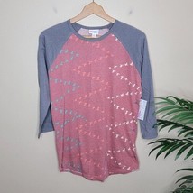 NWT LuLaRoe | Flying Bird Print Raglan Sleeve Randy Tee, size medium - £9.16 GBP