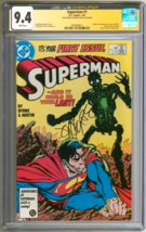 CGC SS JSA Signed Superman #1 John Byrne Cover Story &amp; Art 1st New Metal... - £152.43 GBP