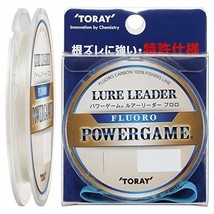         TORAY Power Game Lure Leader Fluoro 30m Natural        - £22.21 GBP