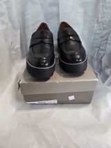 Franco Sarto Balin Women&#39;s Shoes Black Crinkleather  9 M, Synthetic/Leather - $39.55