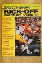 1974 Popular Sports Kick Off College High School Ohio State Archie Griff... - $9.89