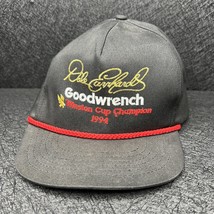 Vtg Dale Earnhardt Goodwrench Winston Cup Champion 1994 Snapback Rope Hat NASCAR - £18.78 GBP