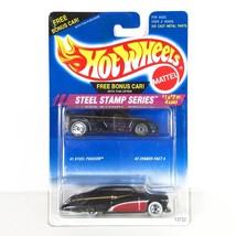 Hot Wheels: Steel Stamp Series  - Twin Pack #1 Steel Passion &amp; #2 Zender Fact 4 - £7.64 GBP