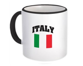 Italy : Gift Mug Flag Chest Italian Expat Country Patriotic Flags Travel Souveni - £12.68 GBP