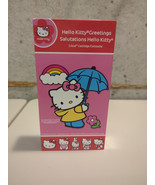 Hello Kitty Greetings Salutations Retired 2008 Paper Craft Cricut Cartri... - $16.82