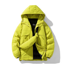 Men&#39;s Winter New Fashion Brand Pu Shuai Hooded Warm Down Cotton Jacket Baggy Coa - £48.16 GBP+