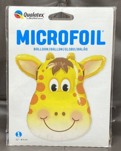 32" Qualatex Giraffe Face Microfoil Balloon - $2.49