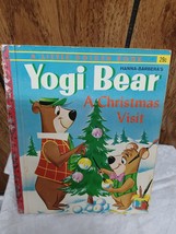 Yogi Bear A Christmas Visit Little Golden Book #433 - £11.67 GBP