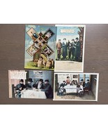 4 Old Vintage Israel Happy New Year Postcards 1984 - $12.96 CAD