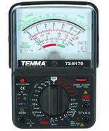 Tenma Analog Multimeter, 6 Functions, Model 72-8170 - $783.86 MXN
