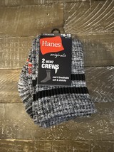 Hanes Men’s Crew Socks 2 Pack Size 6-12 - $18.69