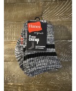Hanes Men’s Crew Socks 2 Pack Size 6-12 - $18.69