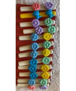 ⭕⭕VTG 12 Vintage Hair Barrettes for Women, New, 5cm Length, Multicolored - €11,89 EUR