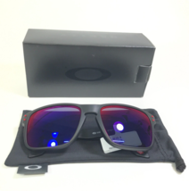 Oakley Sunglasses Holbrook OO9102-36 Matte Black Red Frames Red Iridium Lenses - £93.02 GBP