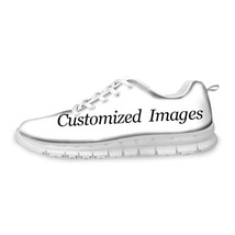 Customized Women Nurse Sneakers Cute Nurses Love Purple Teen Girls Casual Walkin - £46.60 GBP