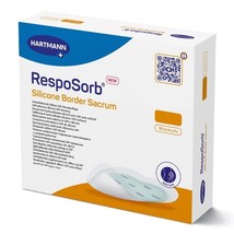 Resposorb Silicone Border Sacrum (Zetuvit Plus) 18cm x 18cm x 10 - $104.44