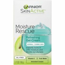 Garnier SkinActive Moisture Rescue Face Moisturizer Normal/Combo Skin 1.7 oz.. - £23.67 GBP