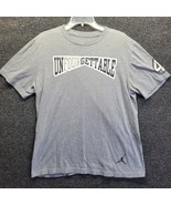 Air Jordan Unfourgettable 04 Gray Men&#39;s Sz L Shortsleeve T-shirt - £15.44 GBP