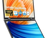 Triple Laptop Screen Extender, 15.6&quot; 1080P Fhd Ips Folding Stacked Porta... - £535.79 GBP