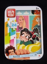 Ralph Breaks the Internet mini puzzle in collector tin 24 pcs New Sealed - £3.13 GBP