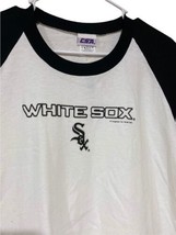 Chicago White Sox Black &amp; White VF Imagewear Raglan Shirt Size 3XL NWT - £18.50 GBP