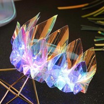 Light up Headband Glowing Crown LED Laser Hair Band Hair Hoop Flashing H... - £25.47 GBP
