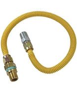 BRASS CRAFT CSSD44R-60P ProCoat Stainless Steel Straight Gas Connector with - $682.91 MXN