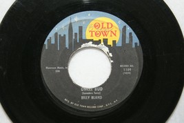 Billy Bland Uncle Bud / Do The Bug With Me 45 Old Town 1109 R&amp;B Rocker Hear It - £9.45 GBP