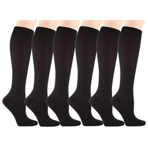 6-Pack Knee High Compression Socks Xl Unisex For Running,Athletic,Medica... - £38.07 GBP