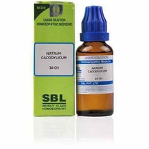 SBL Natrum Cacodylicum 30 CH Dilution 30ml - $12.29