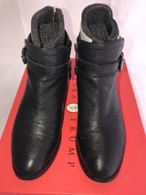 Ivanka Trump Women&#39;s Leather Danny Boot Black Size 5M US - $36.13