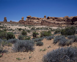 Red sandstone formation at Arches National Park in Moab Utah Photo Print - £7.04 GBP+