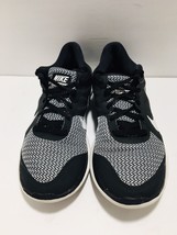 Women Nike Free 4.0 Athletic Running Shoes Blk/Wht Sz 8.5 NO INSOLES 642200-010 - £24.62 GBP