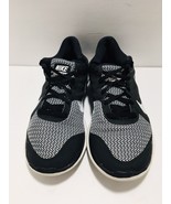 Women Nike Free 4.0 Athletic Running Shoes Blk/Wht Sz 8.5 NO INSOLES 642... - £23.93 GBP