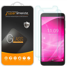 2X Tempered Glass Screen Protector Saver For T-Mobile Revvl 2 - £14.38 GBP