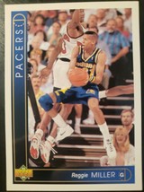 1993-94 Upper Deck #309 Reggie Miller Indiana Pacers Basketball Card A1131 - £1.02 GBP