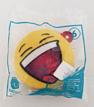 McDonalds 2016 Emoji LOL Yellow Laughing Plush No 6 Childs Meal Toy - £6.28 GBP