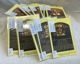 National Baseball Hall of Fame And Museum NY Card Lot Postcards Unmailed Players - £40.14 GBP