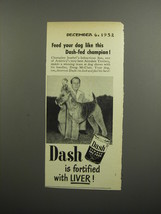1952 Dash Armour Dog Food Advertisement - Kerry Blue Terrier - £14.77 GBP