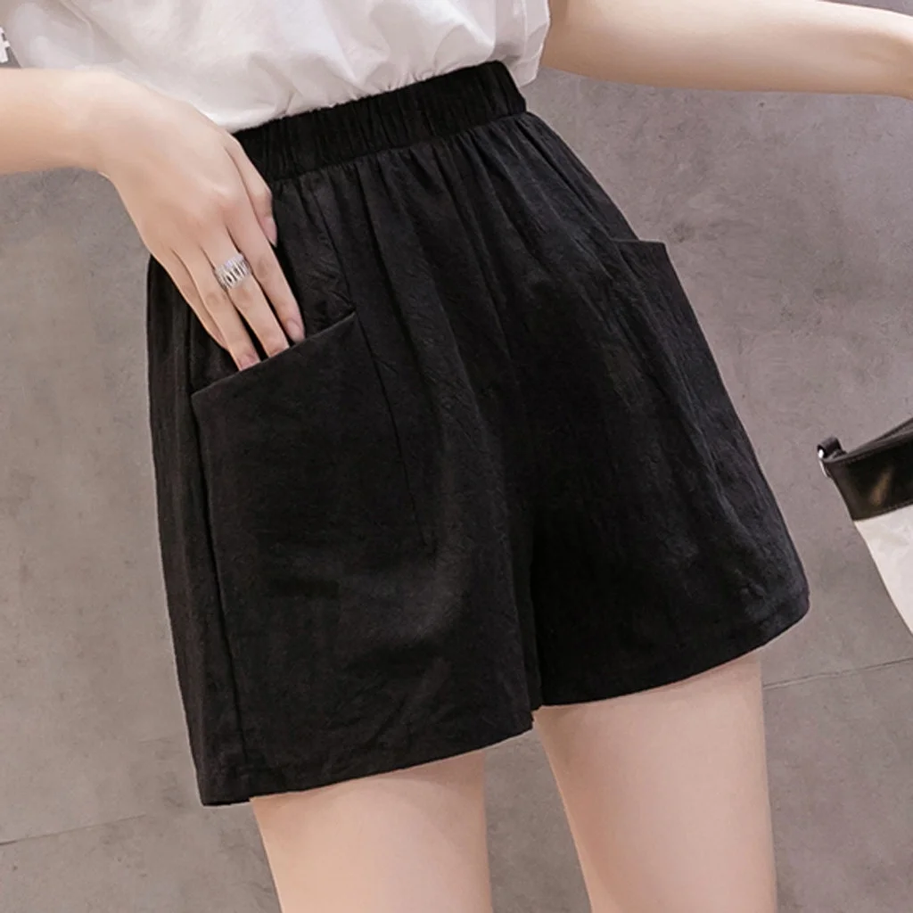 Women Pants Women&#39;S High Waist Pants Linen Loose Casual Thin Wide Leg Li... - $28.15