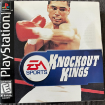 Knockout Kings  (Sony PlayStation 1 PS1, 1998) Black Label no jewel case - $9.99