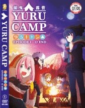 Yuru Camp Vol.1-12 End ANIME DVD English Subs Region All Ship From USA - £14.52 GBP