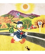 1950 Donald Duck&#39;s Adventure Book Print Walt Disney Art From 1st Edition... - €17,11 EUR